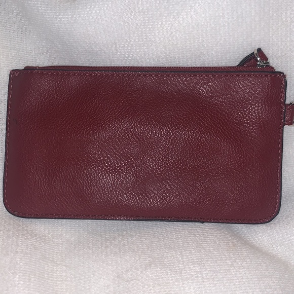 Nine West clutch burgundy - Picture 3 of 7